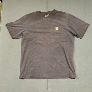 Grunge Work Carhartt Mens XL Tall Loose‎ Fit Pocket T-Shirt Gray Short Sleeve A